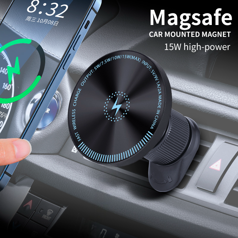 Ontekka Universal Car Phone Holder Magnetic Suction 360° Rotation、mySite、camillekostekn