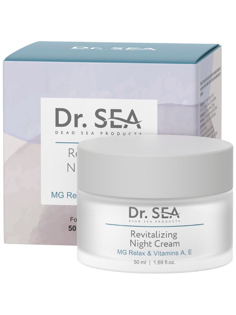  DR. SEA - Revitalizing Night Cream - Mg Relax & Vitamins A, E、mySite、elrpsem3k