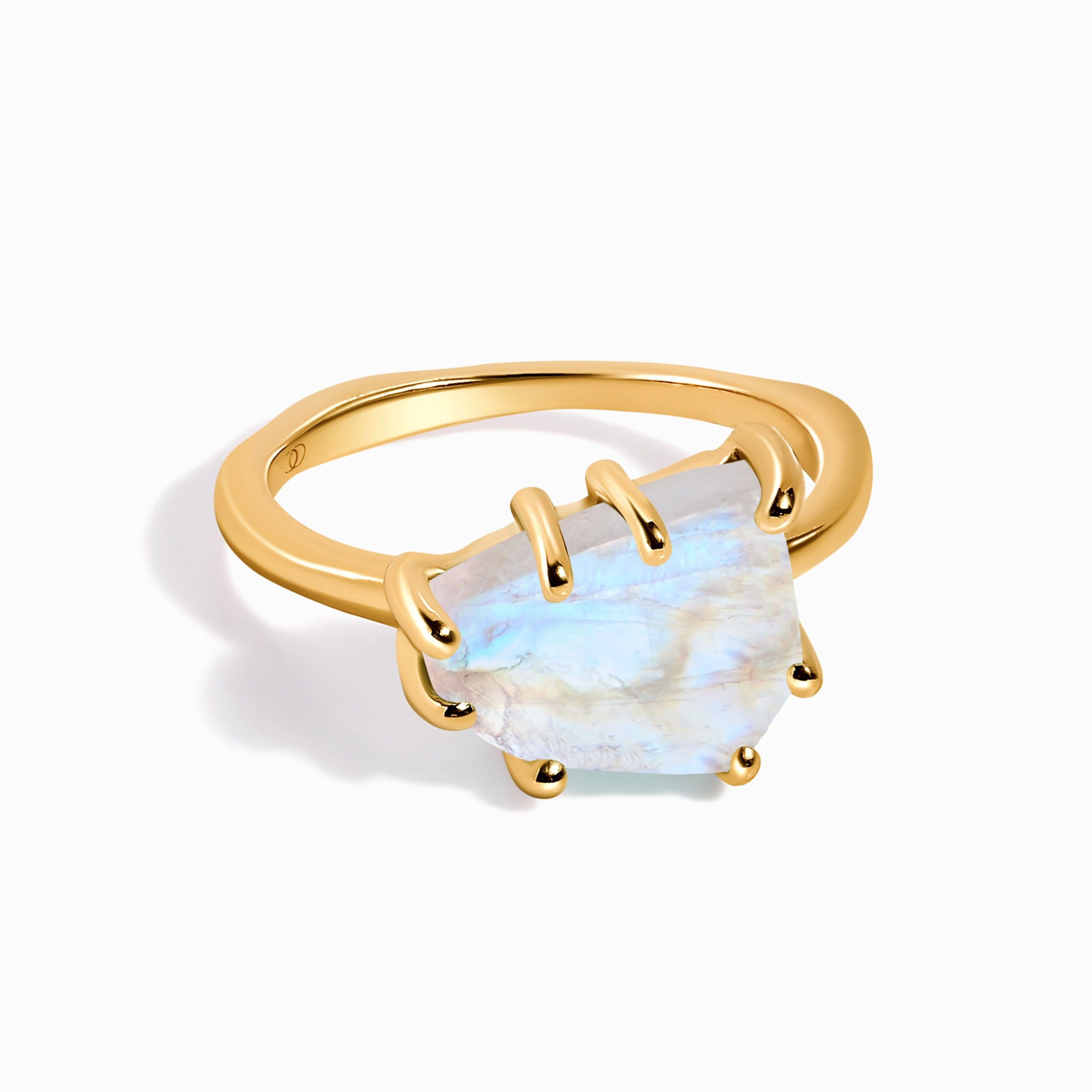 Raw Crystal Ring - Serene Moonstone、mySite、hinf8tx79