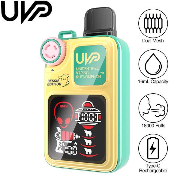 UVP Bessie Edition 18K Puff Rechargeable Vape 16mL、mySite、zt4zffjzw