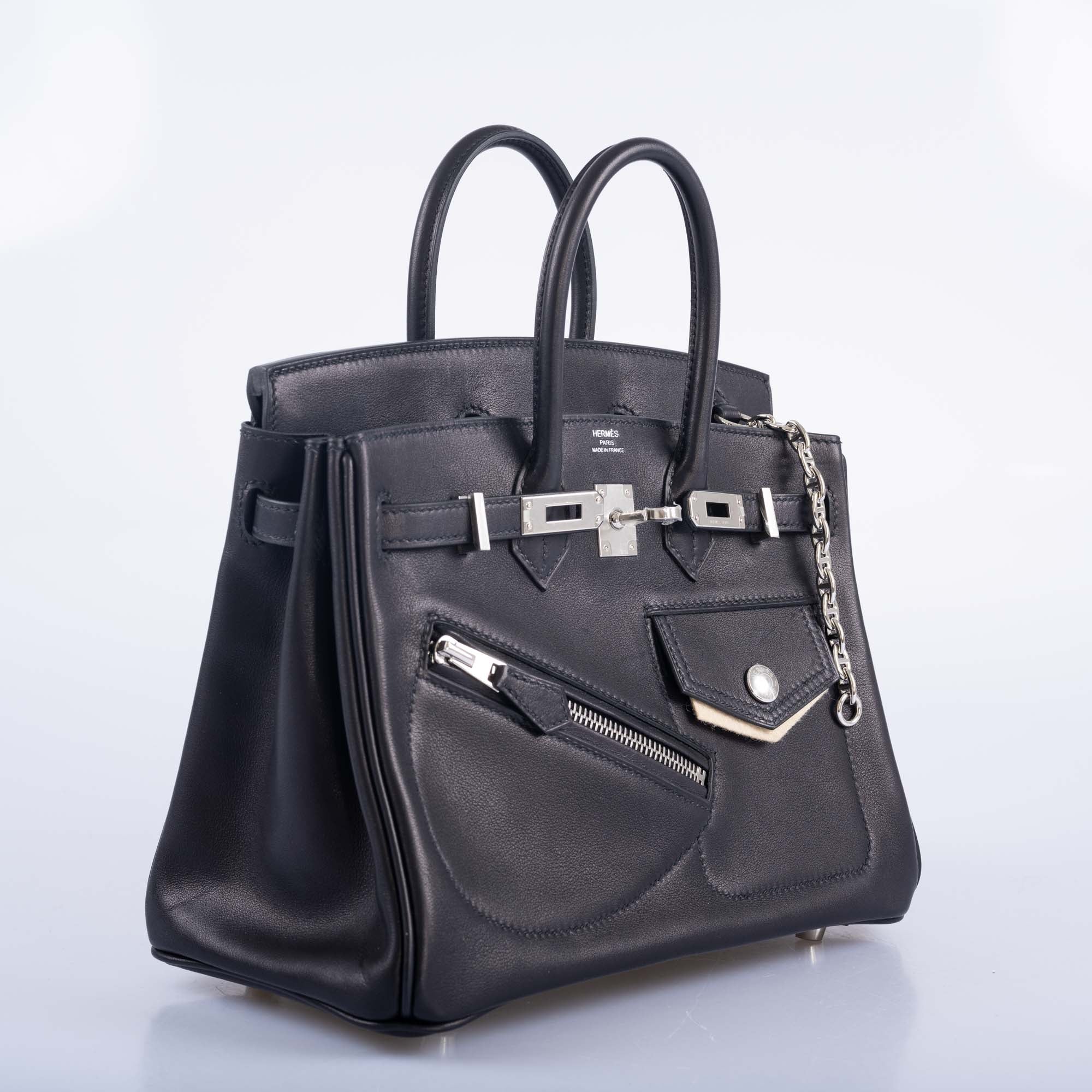Hermès Limited Edition Birkin Rock 25 Black Volupto Palladium、mySite、garminoutage.com