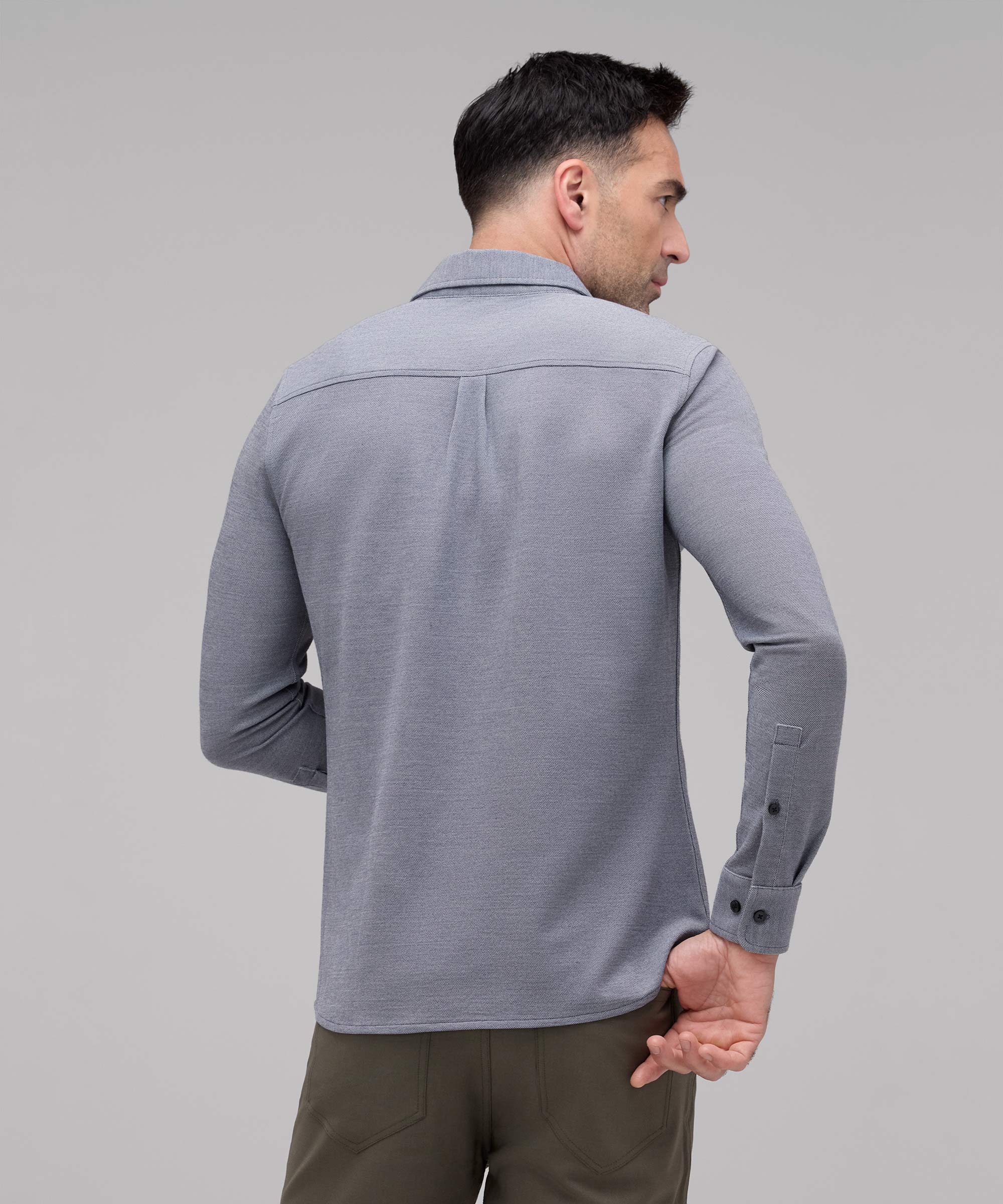 Men's Merino Button-Up、mySite、noshort