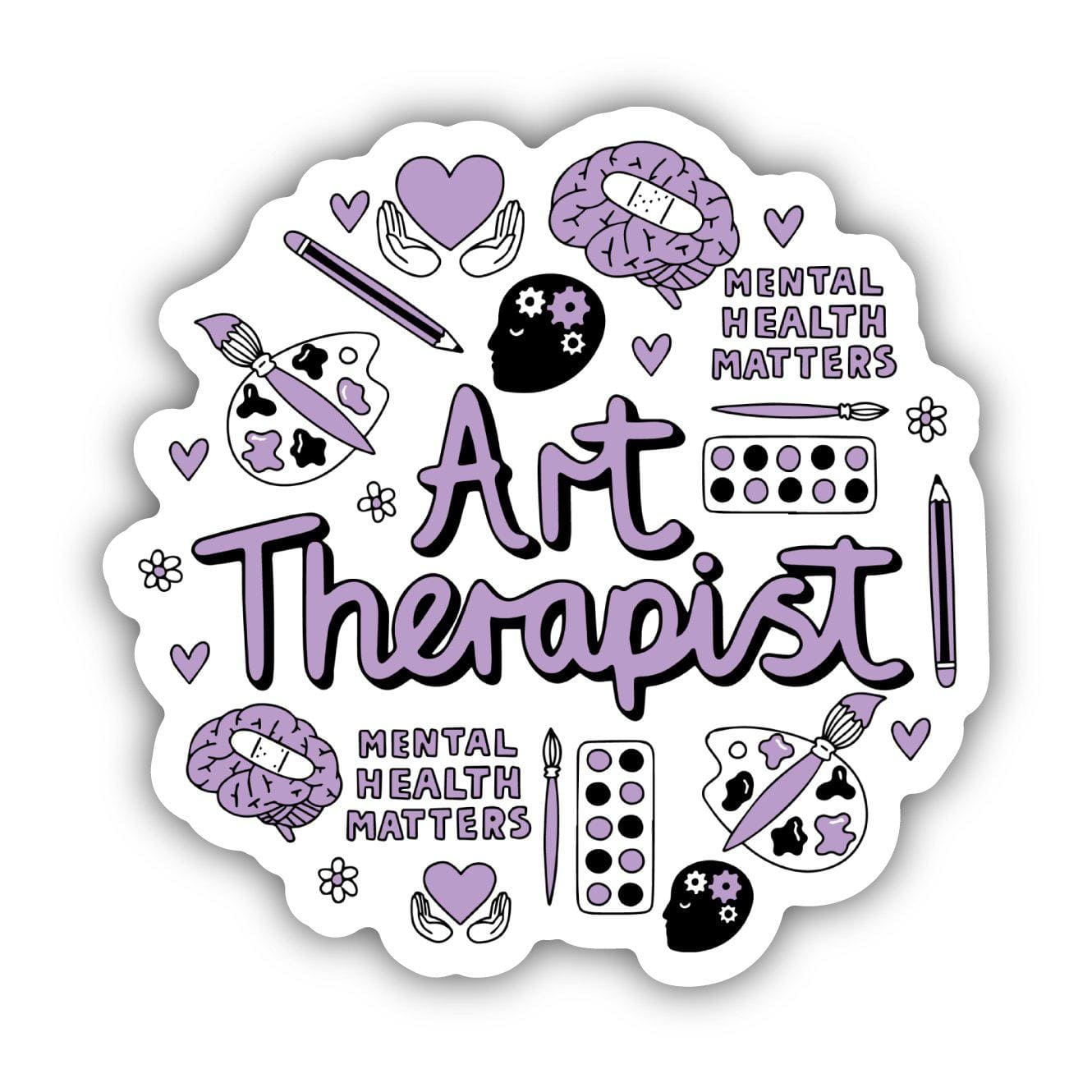  Art Therapist Sticker、mySite、elrpsem3k