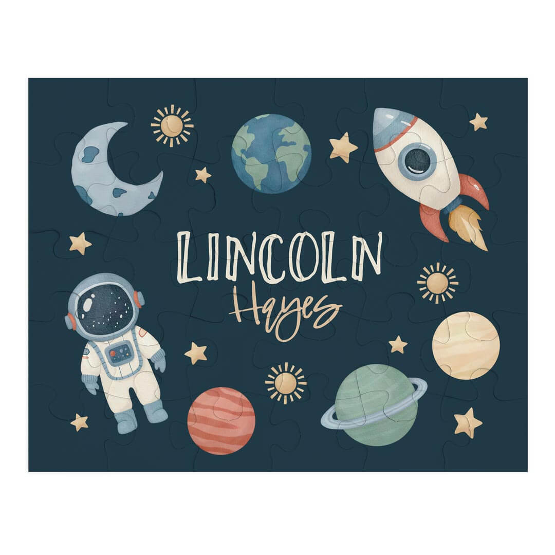  Kids Personalized 30 Piece Puzzle | Space Explorer、mySite、layawaytickets