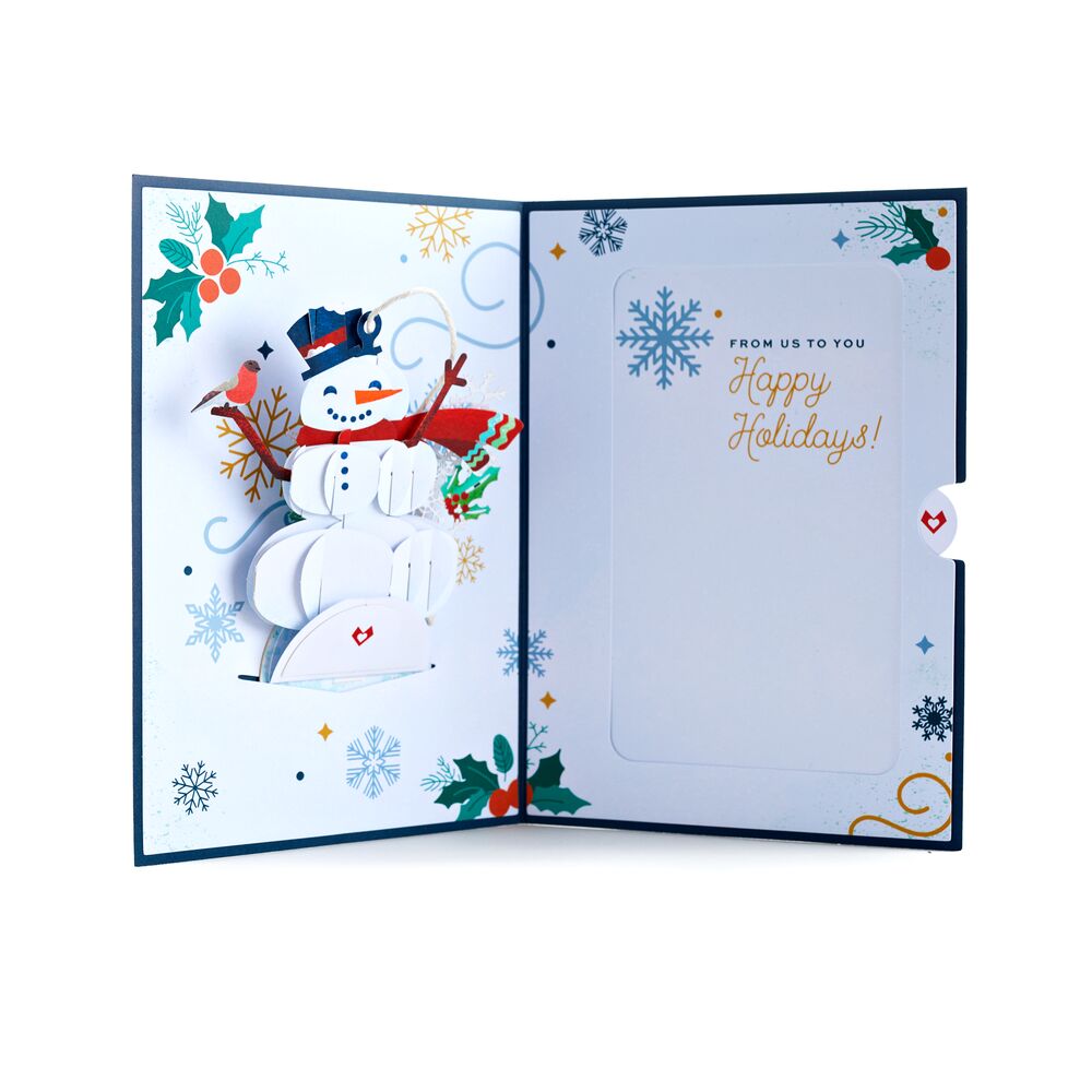 Snowman Card with Ornament、mySite、solidvoid