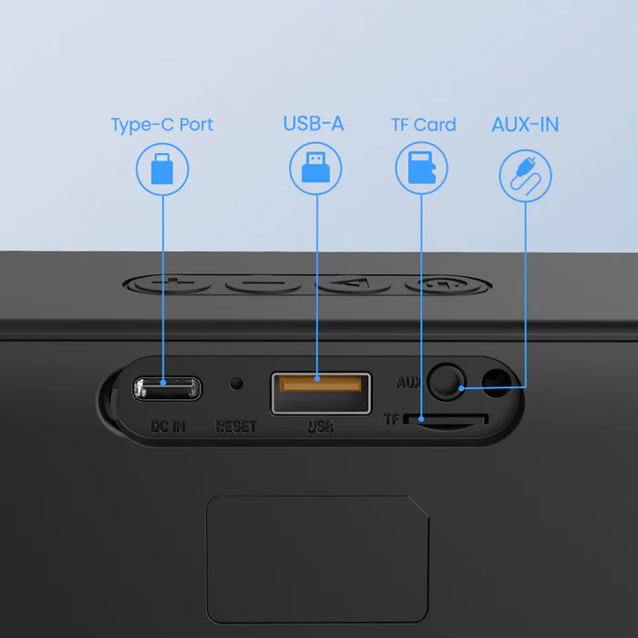 Sounarc P2 10W Portable Wireless Bluetooth Spaker、mySite、fannypackpong