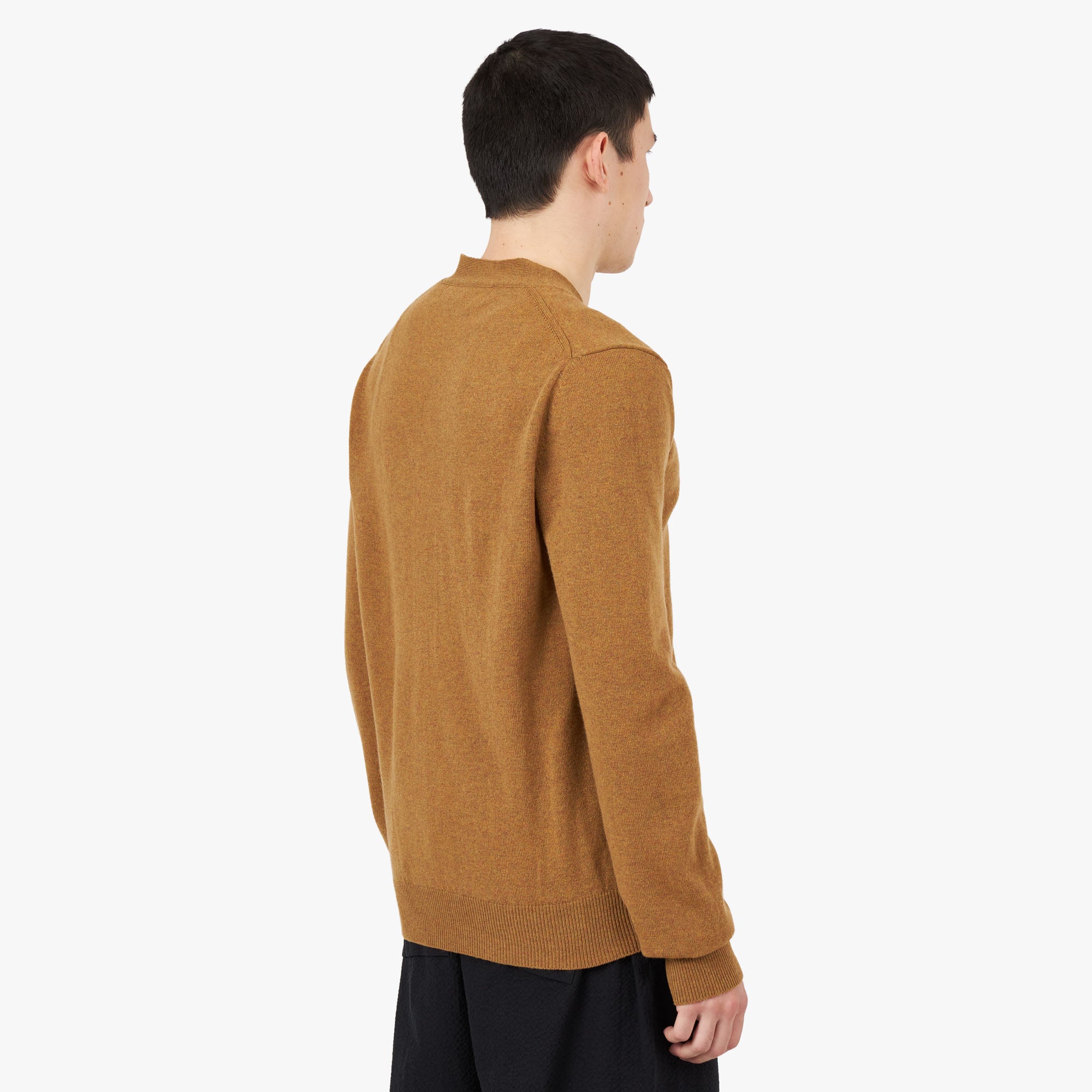  COMME des GARÇONS PLAY Small Red Heart Cardigan / Camel、mySite、merchandisen