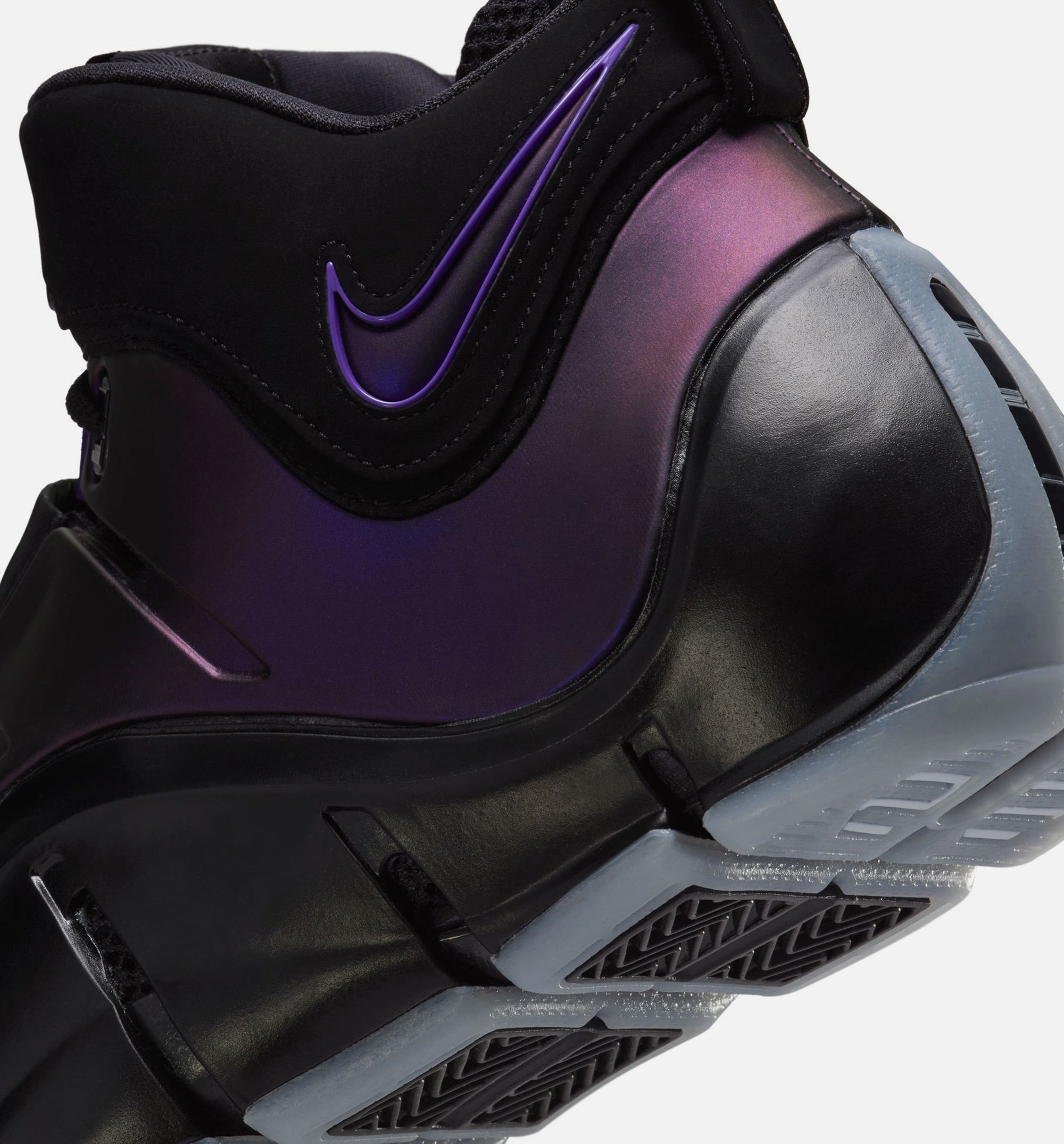 Zoom Lebron IV Black and Varsity Purple Mens Lifestyle Shoe - Black/Varsity Purple/Blue Tint、mySite、dreamappss