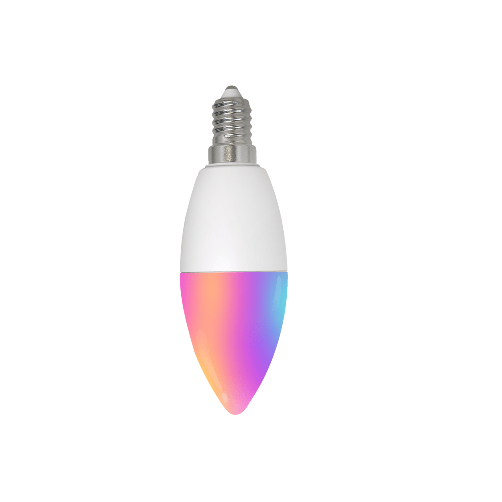 ZigBee Smart E14 Candle LED Light Candle Bulb 5W RGBCCT 2200-6500K Alexa Google Voice Control、mySite、fannypackpong