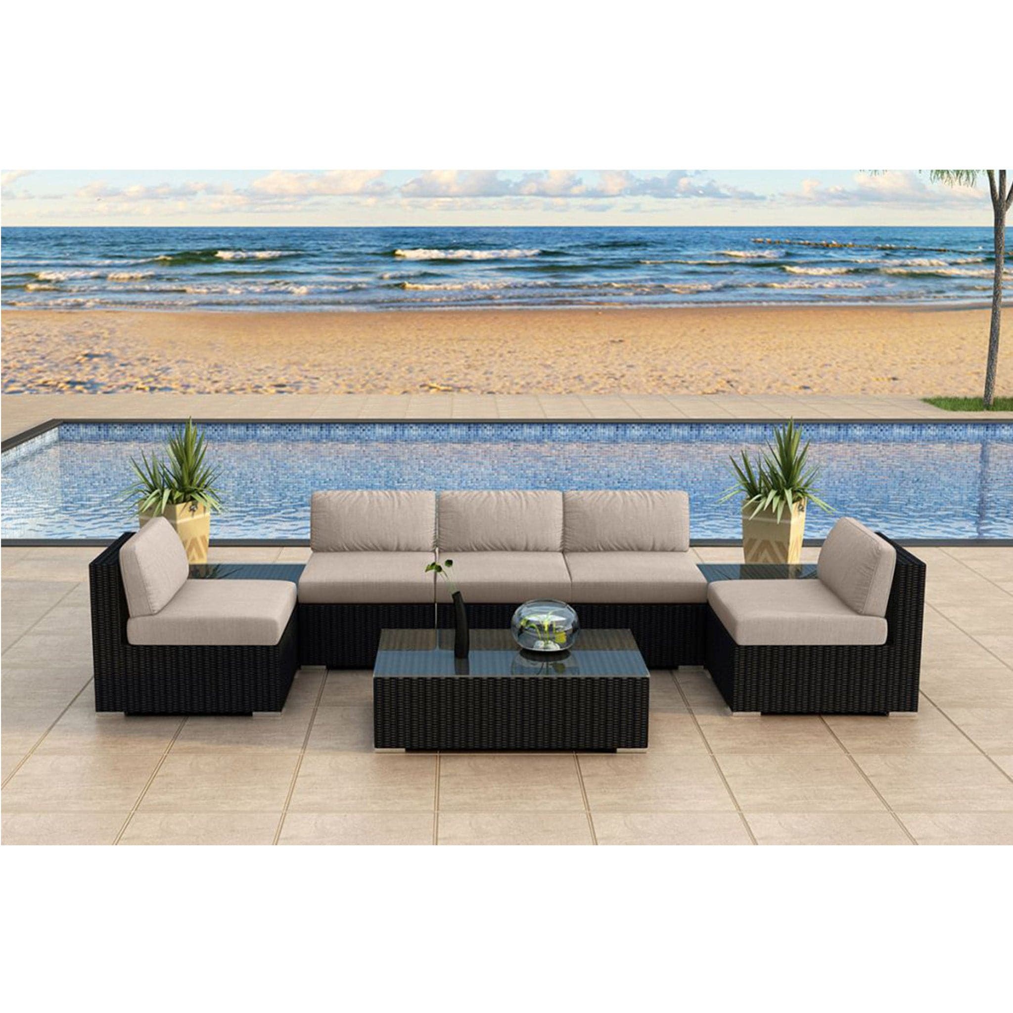 Urbana 8 Piece 5-Seat Sectional Set、mySite、neckold