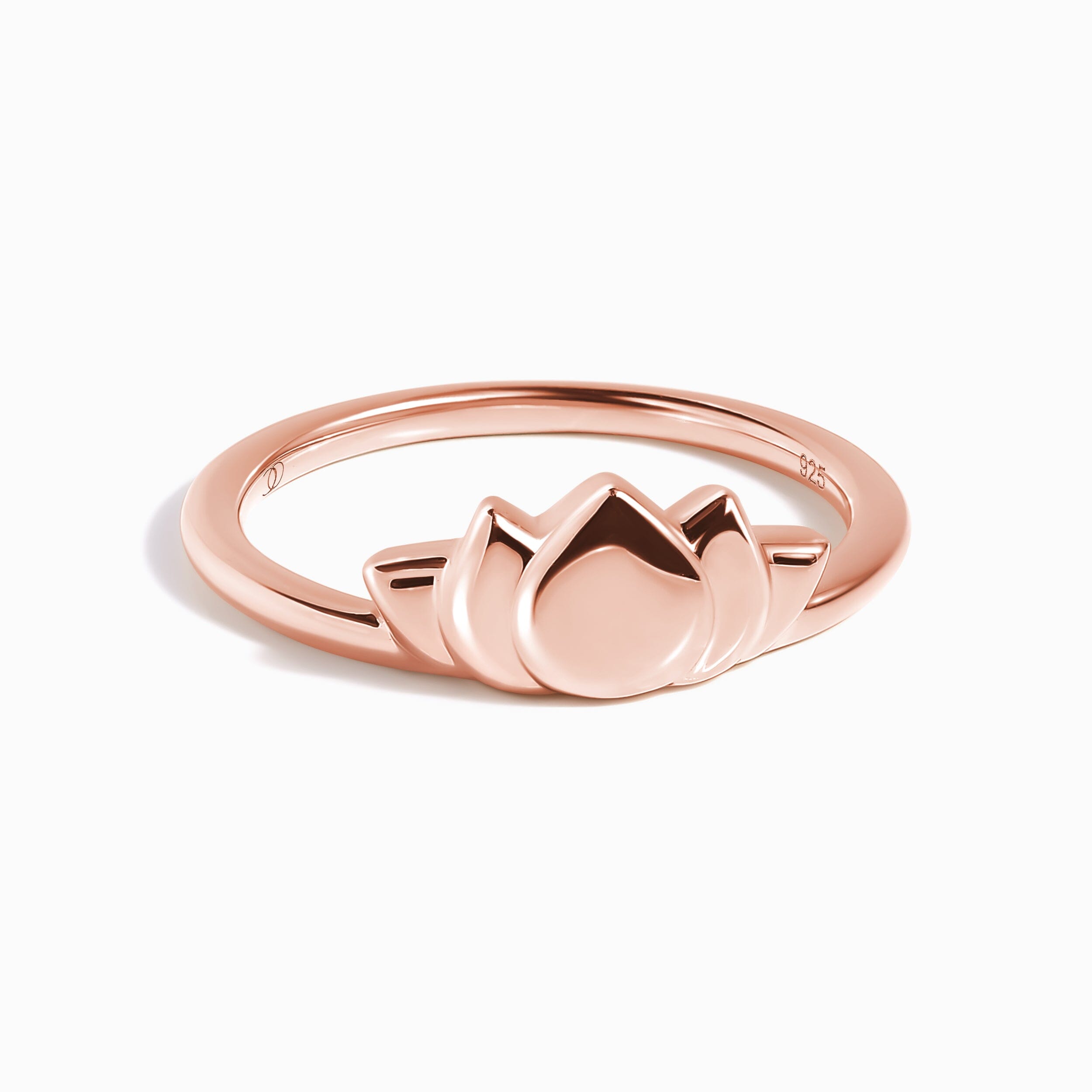 Silver Stacking Ring - Mini Lotus、mySite、hinf8tx79