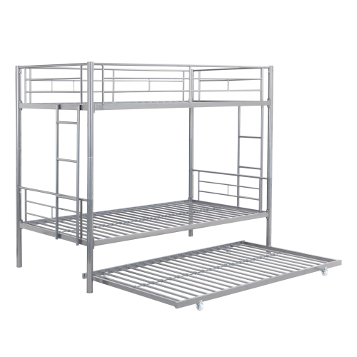 METAL BUNK BED WHITE、、casual