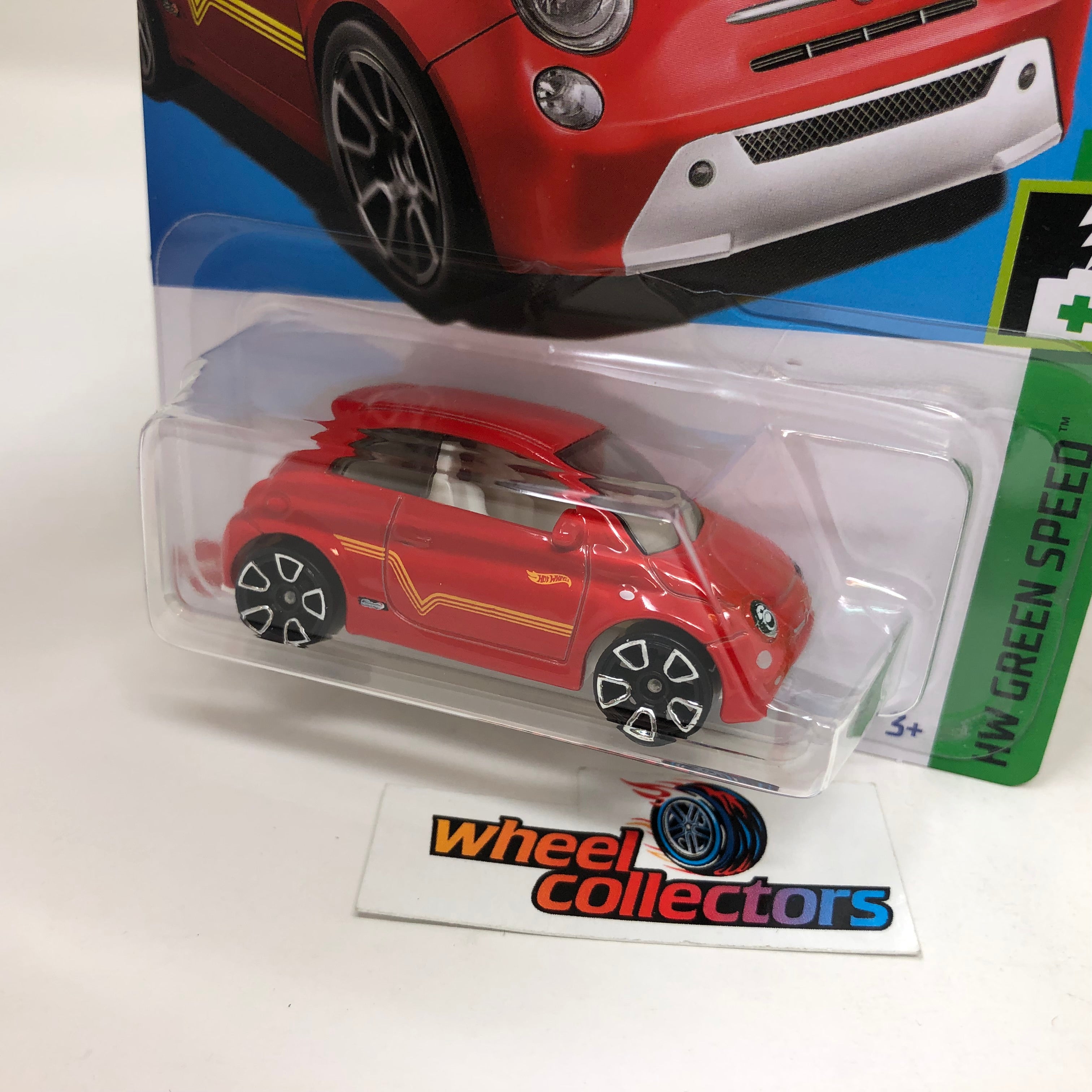 Fiat 500e #144 * RED * 2023 Hot Wheels Case M、mySite、hgirdovlk