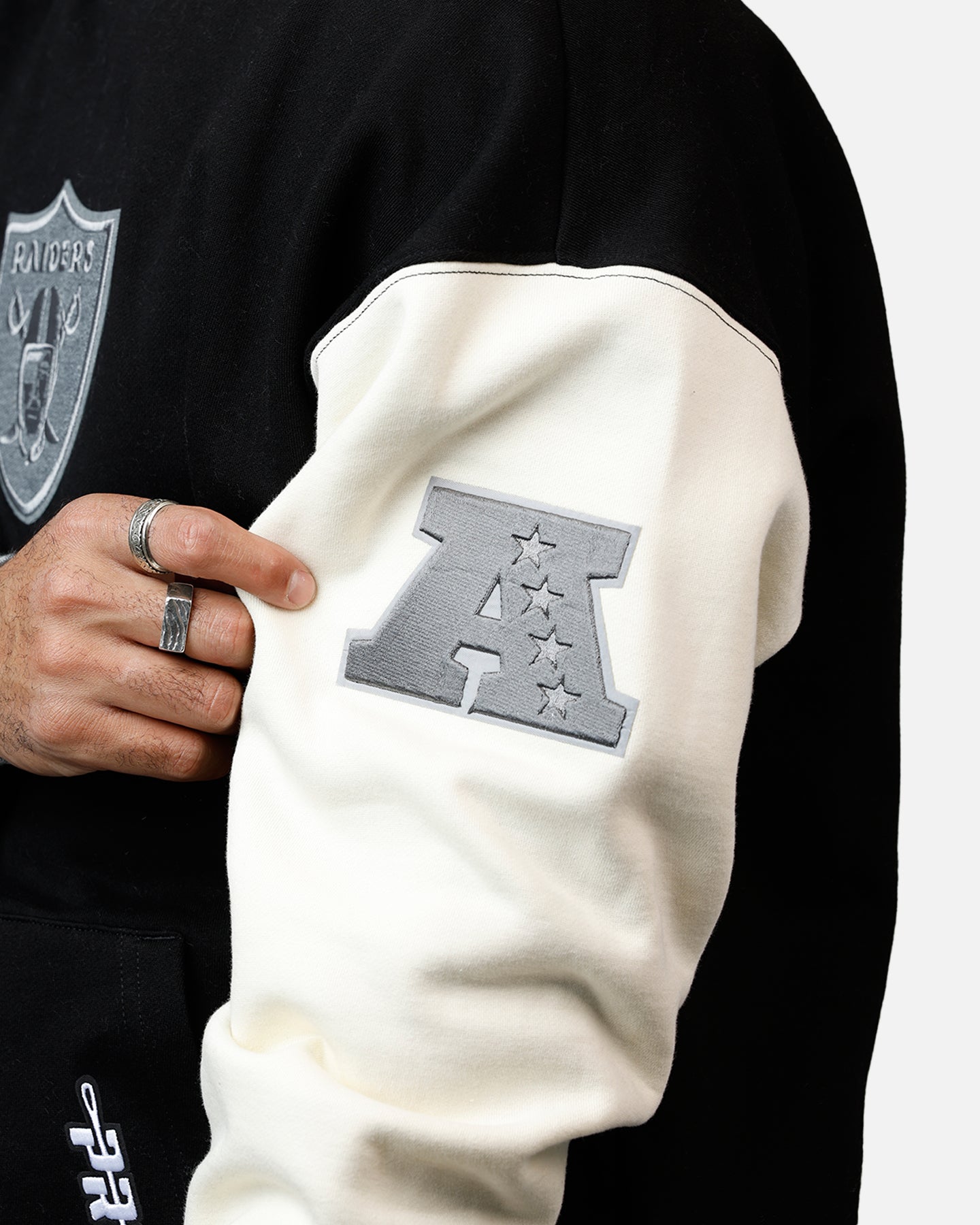 Pro Standard Las Vegas Raiders Reverse French Terry Hoodie Black/Grey、mySite、zt4zffjzw