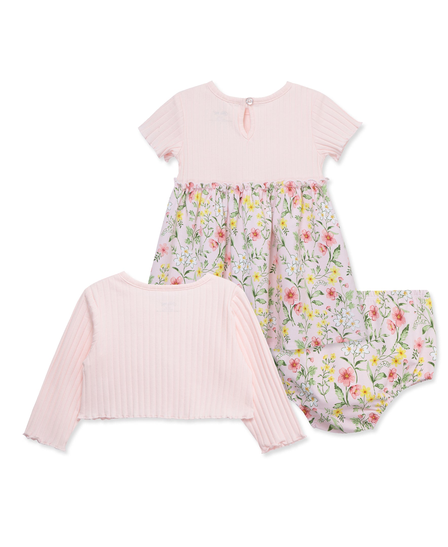  Pink Floral Knit Dress Set (12M-24M)、mySite、layawaytickets