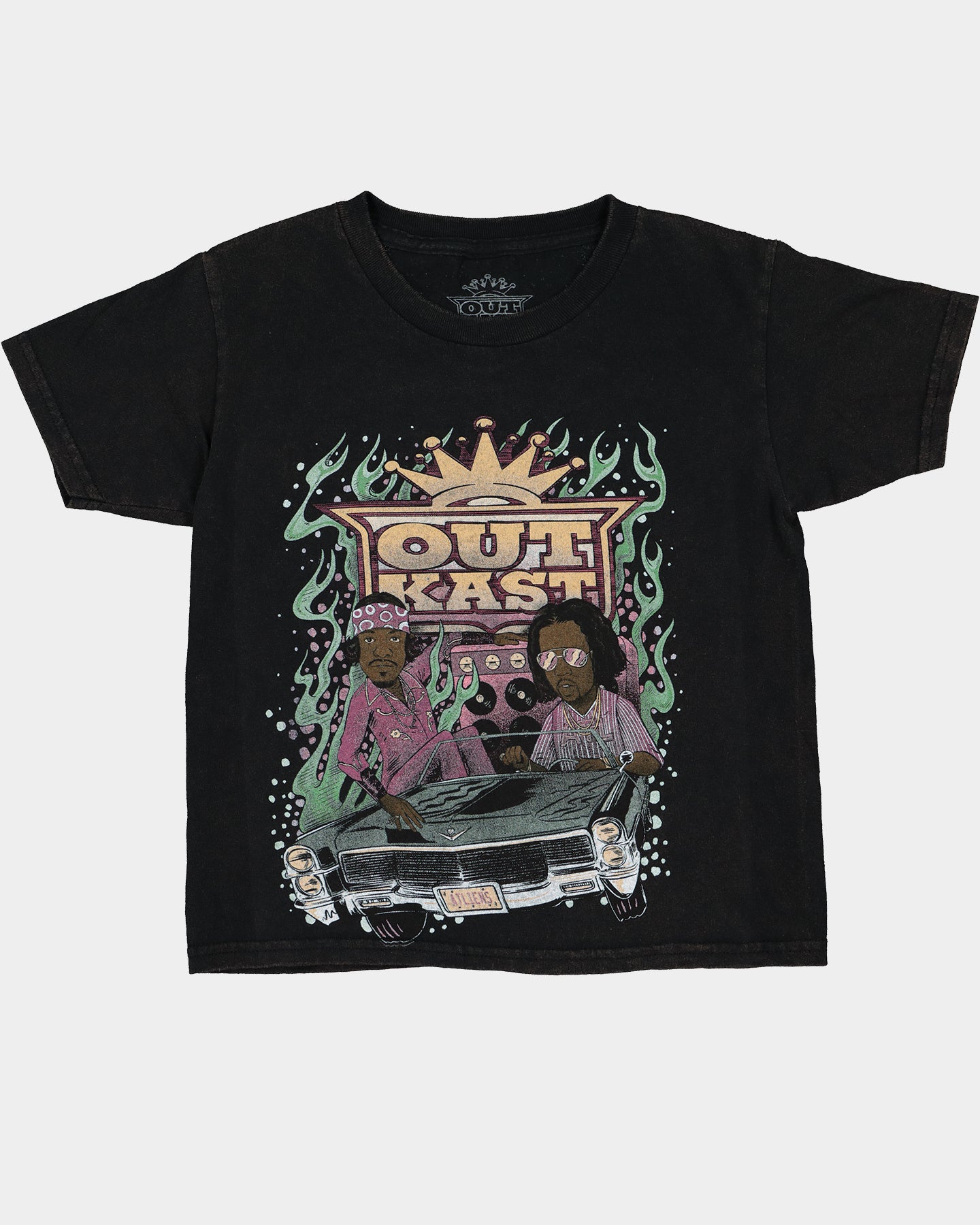 Outkast Outkast Cartoon T-Shirt Black、mySite、zt4zffjzw