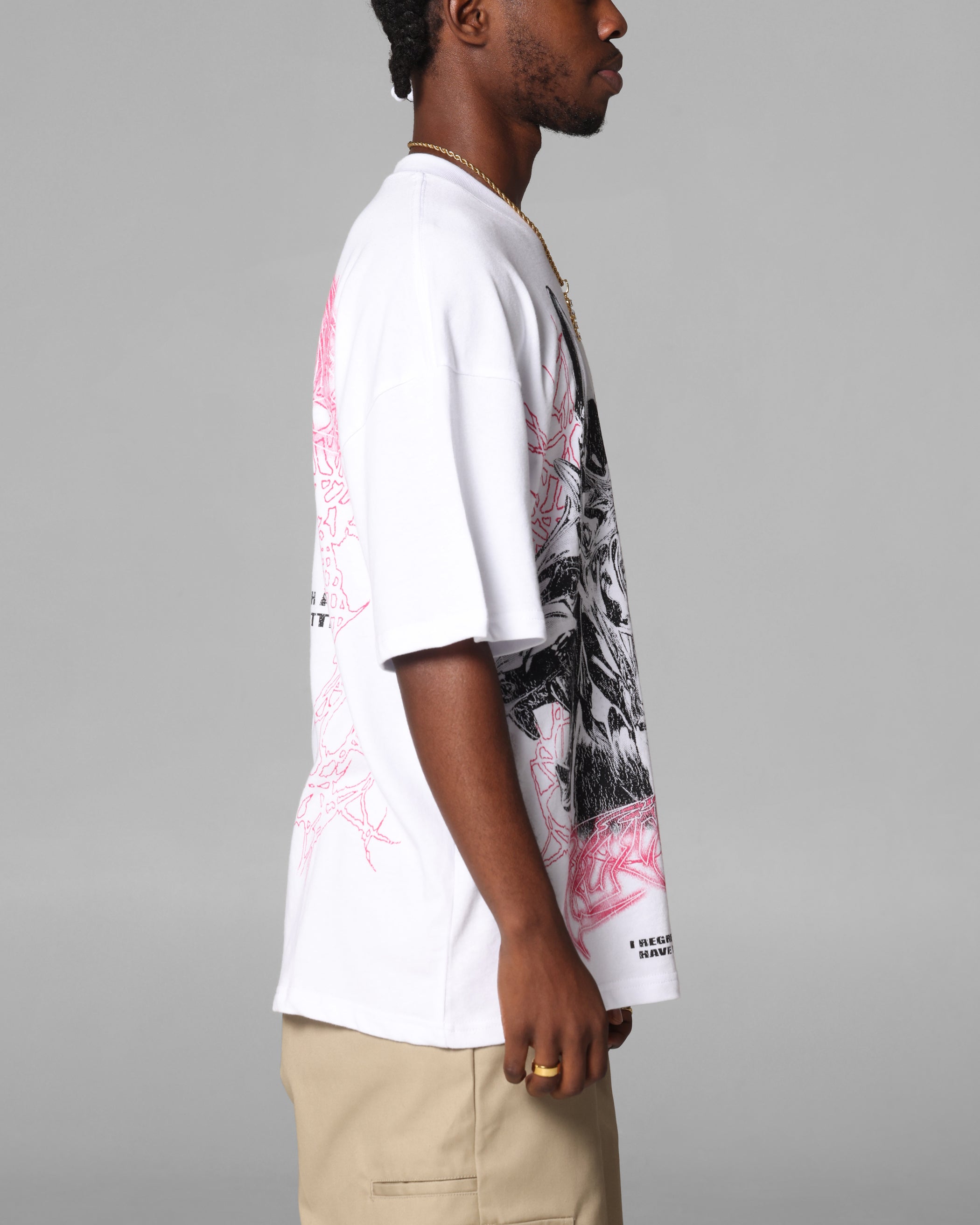 Loiter Dog Pound Vintage T-Shirt White、mySite、zt4zffjzw