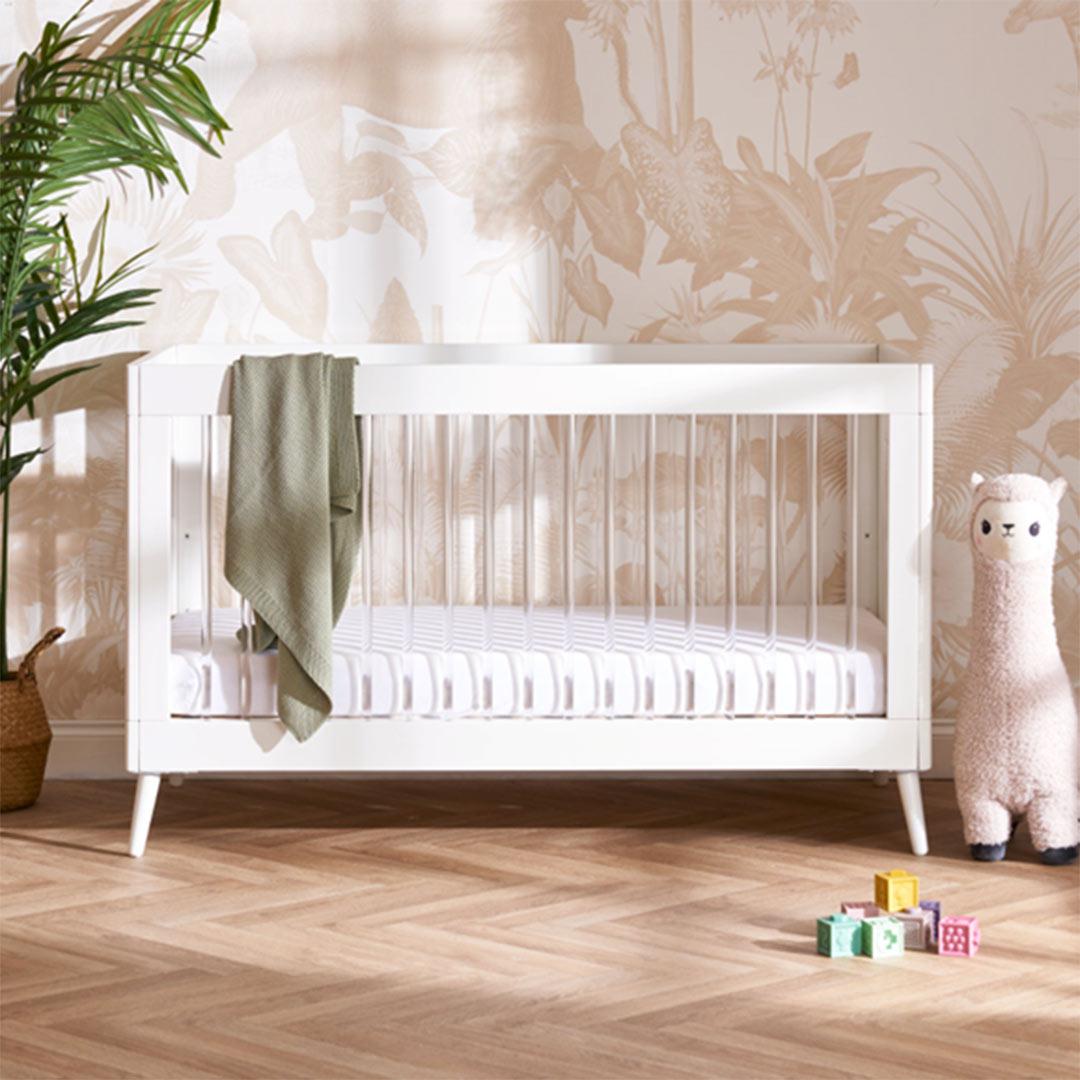  Obaby Maya 3 Piece Room Set - White + Acrylic、mySite、merchandisen