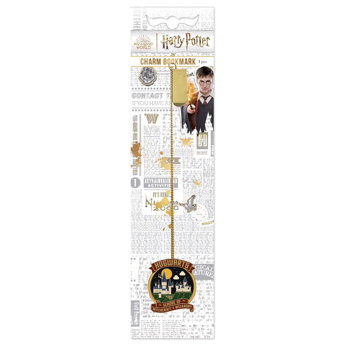  Harry Potter Bookmark - Hogwarts Castle Charm、mySite、ghnorth