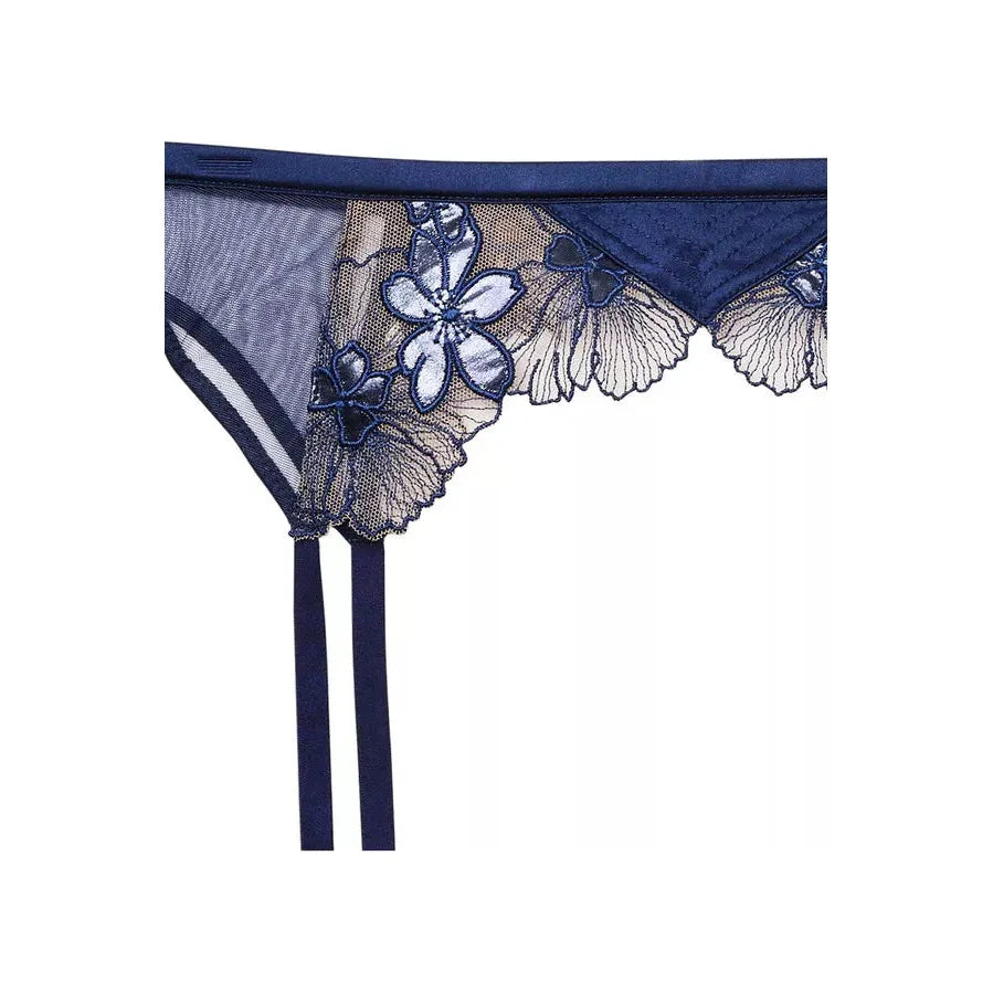  Fleur Du Mal Violet Garter Belt - Night Blue、mySite、justintrudeaud