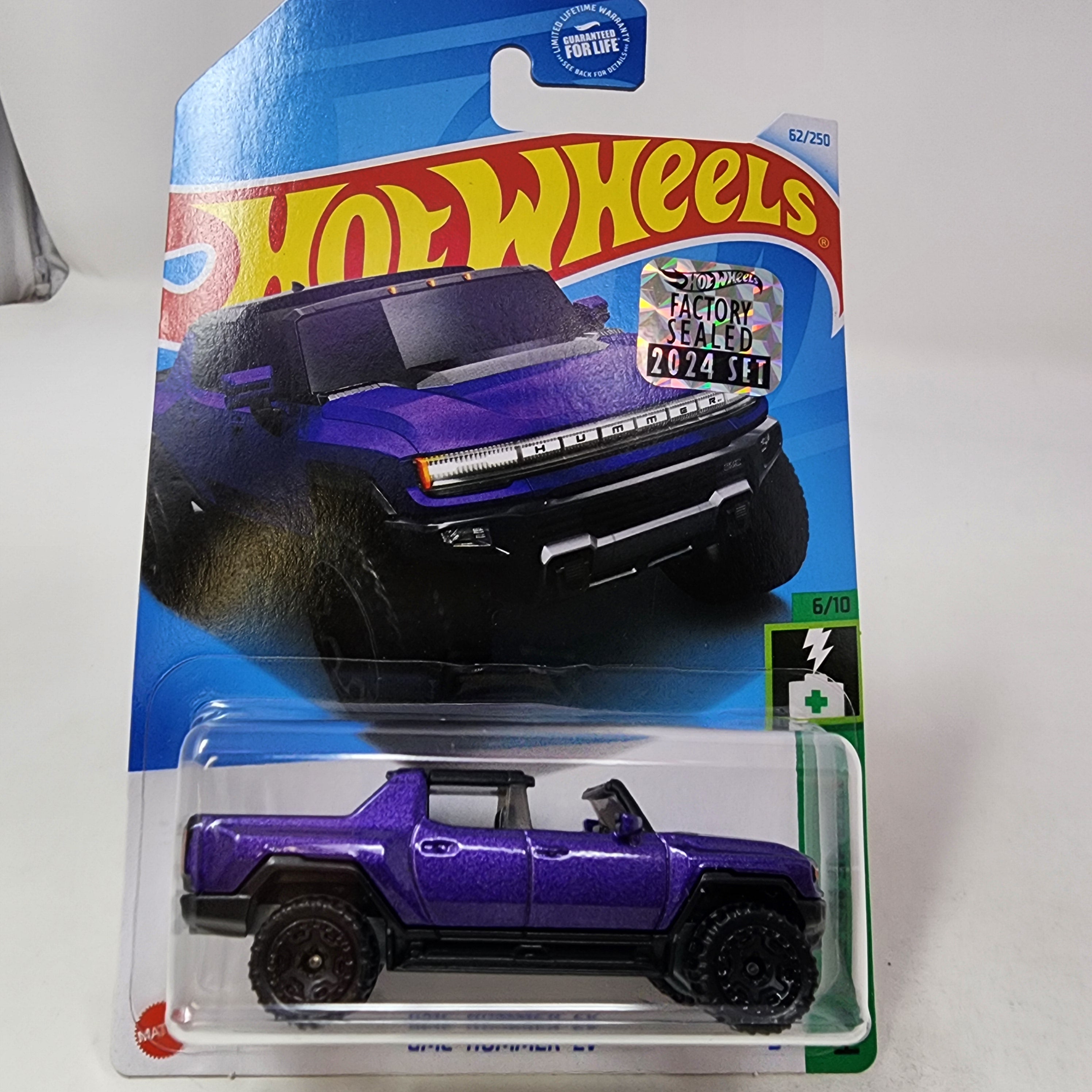 GMC Hummer EV #62 * Purple * 2024 Hot Wheels w/ Factory Holo、mySite、hgirdovlk