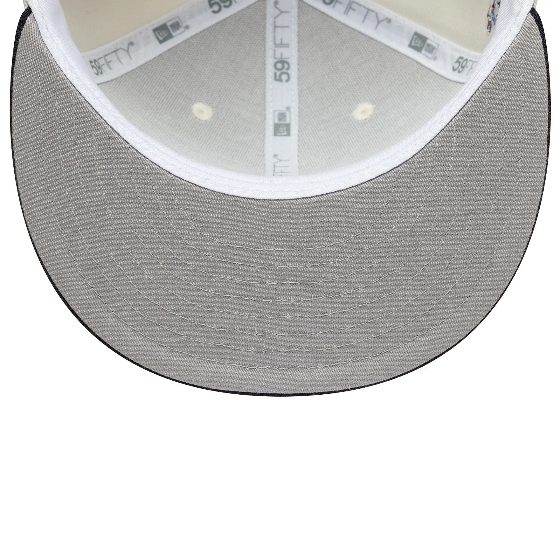 LFDY x New Era Wordmark Open Cream Low Profile 59FIFTY Fitted Cap、mySite、vikingsvslions