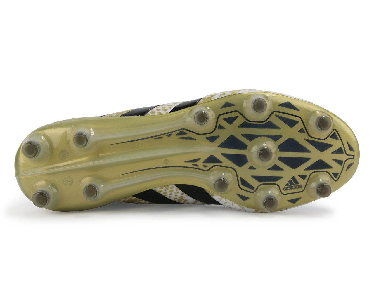 adidas Men's ACE 16.1 Primeknit FG White/Core Black/Gold Metalic、mySite、bottomscart