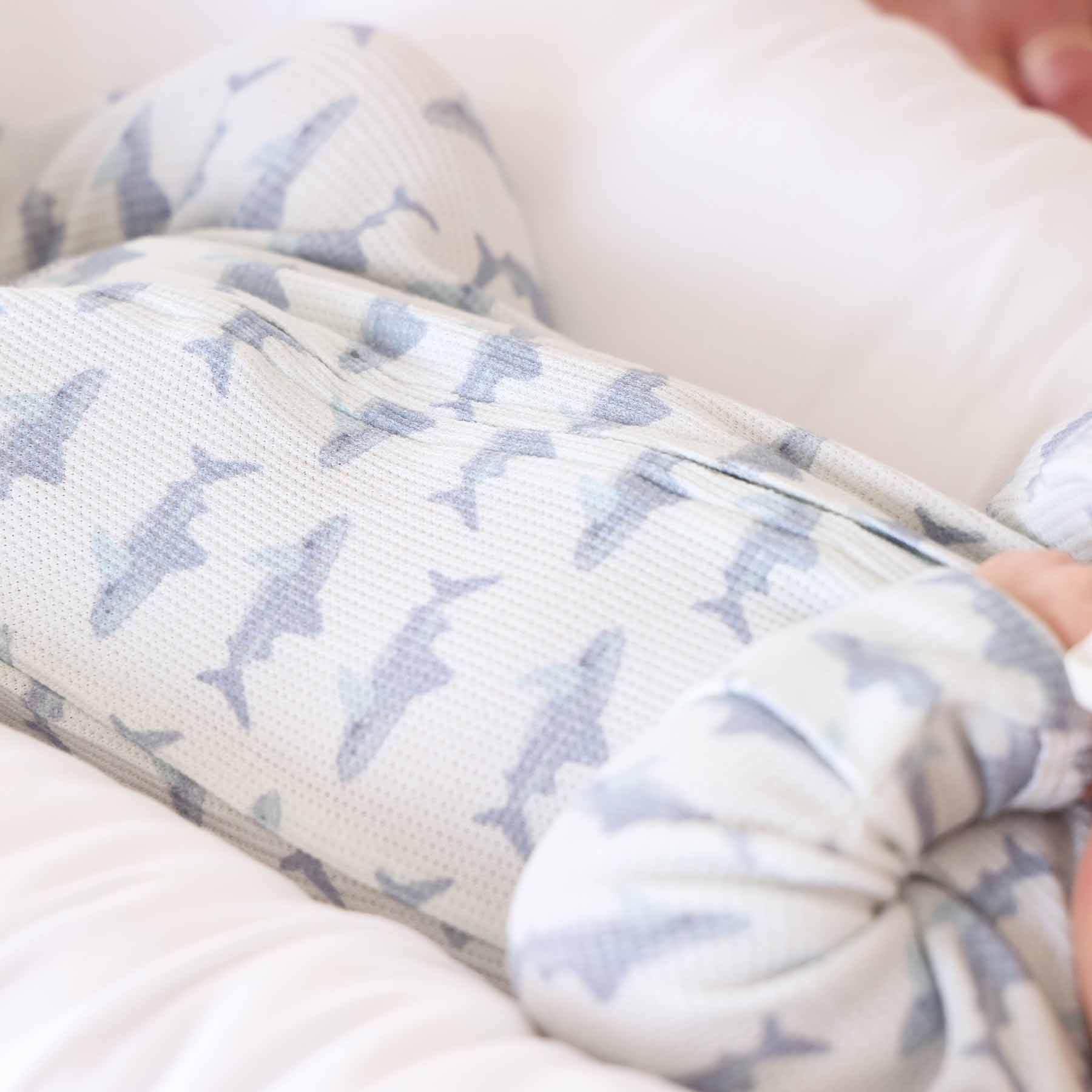  Fins Up Bamboo Waffle Zipper Footie、mySite、layawaytickets