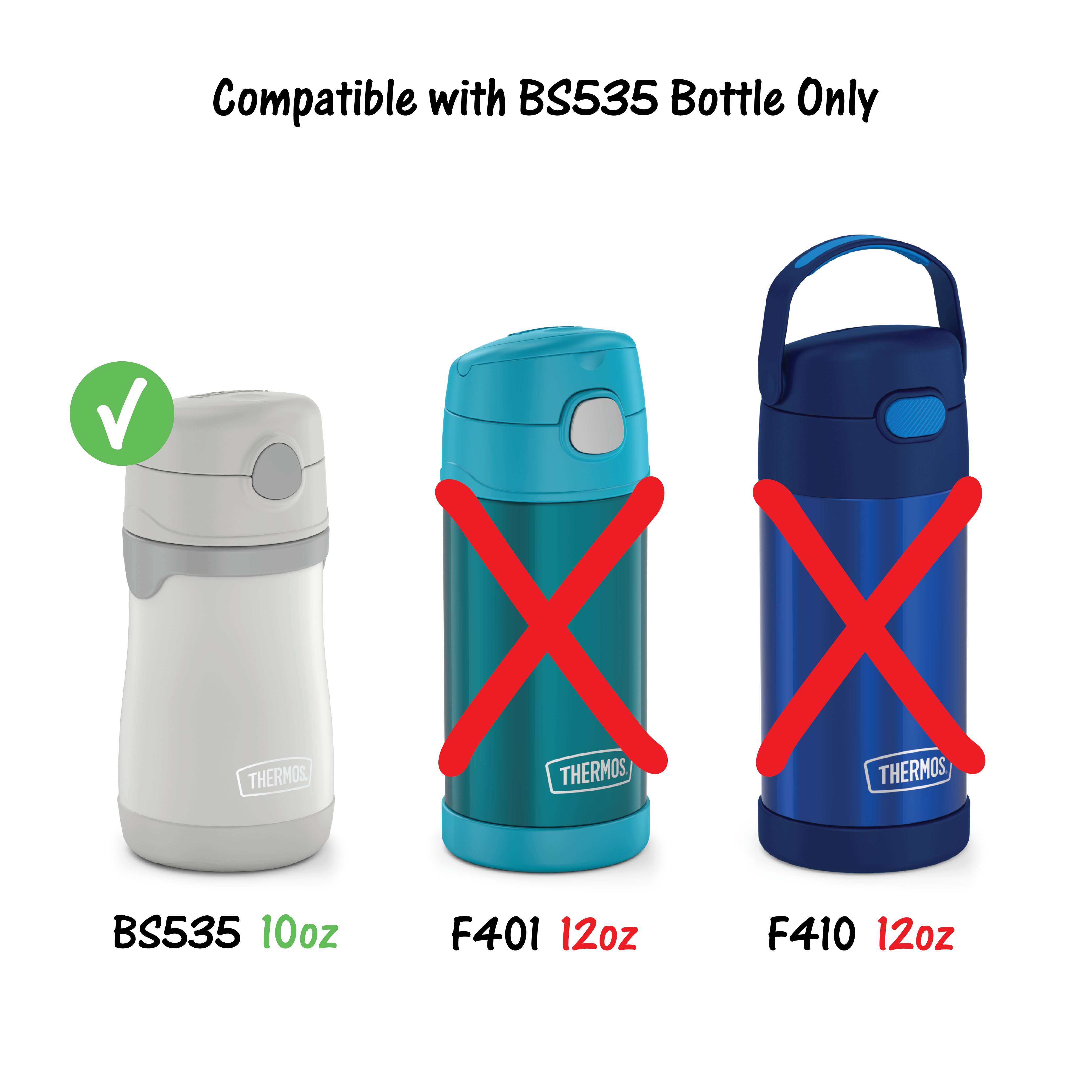 10oz THERMOS® KIDS BOTTLE REPLACEMENT STRAWS 2-PACK、mySite、noshort