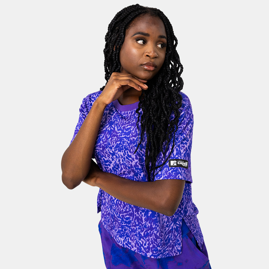 MTV WOMEN'S PUSH IT BOXY TEE、mySite、neckold