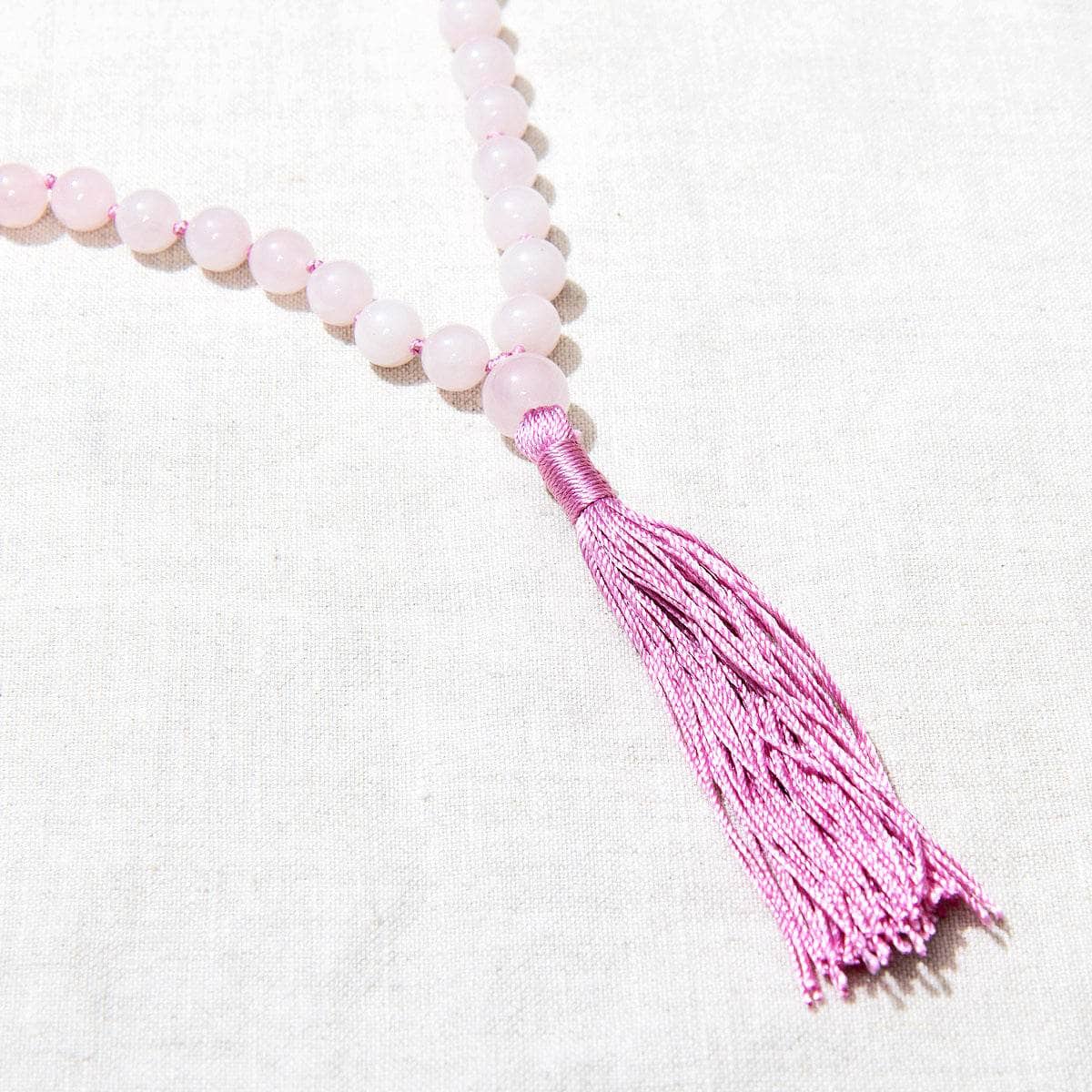 Rose Quartz Mala - High-Energy Gemstones、mySite、hinf8tx79