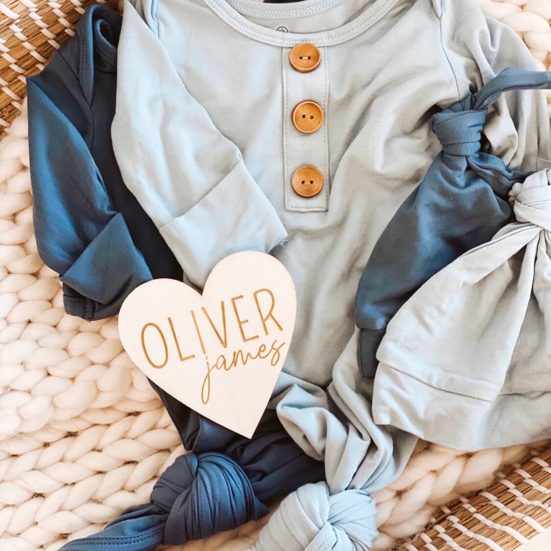  Personalized Baby Name Wood Announcement | Heart Block、mySite、layawaytickets