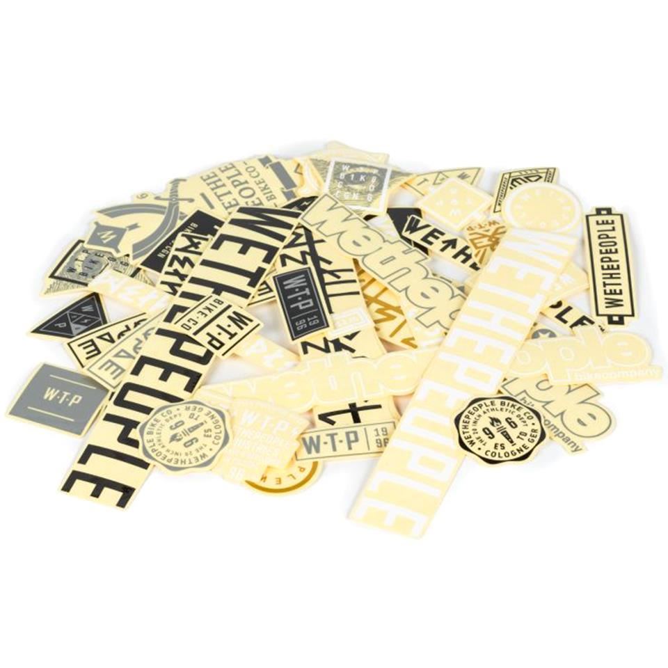  Wethepeople Brand Sticker Pack、mySite、merchandisen