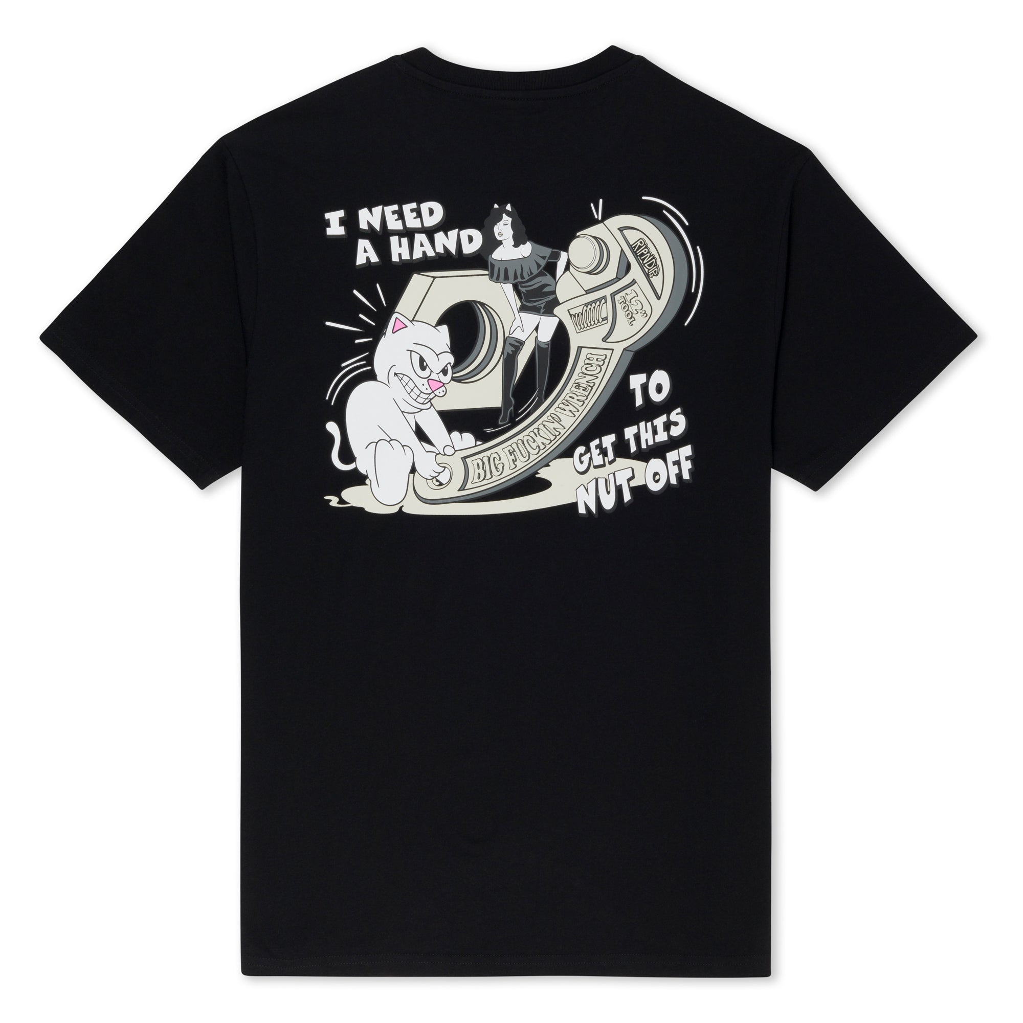  Nut Off Tee (Black)、mySite、merchandisen