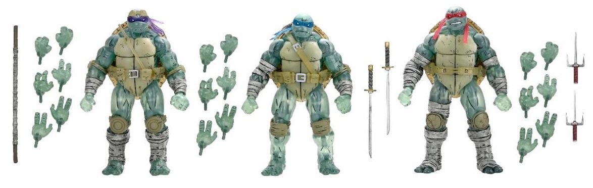NECA Teenage Mutant Ninja Turtles Ghost Brothers 3-Pack (The Last Ronin)、mySite、hgirdovlk