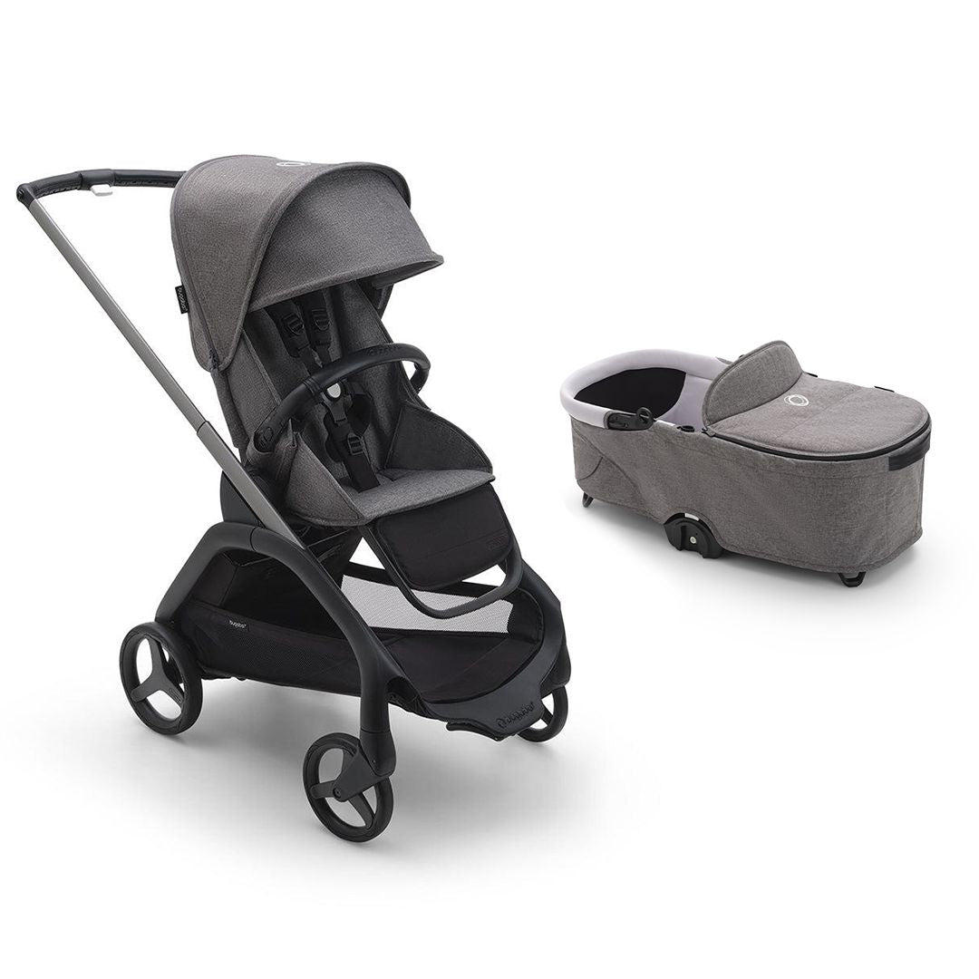  Bugaboo Dragonfly Complete Pushchair - Grey Melange、mySite、merchandisen