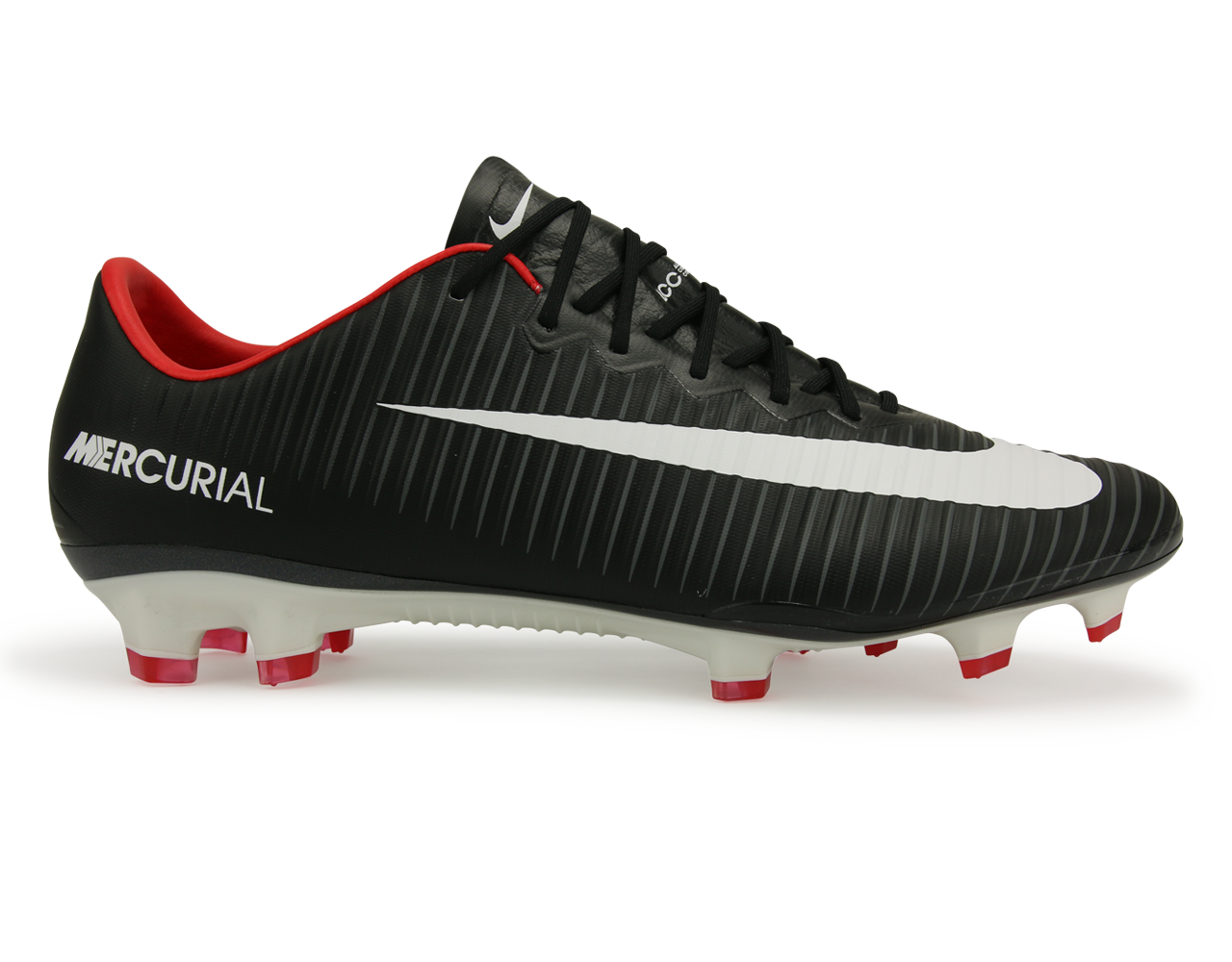 Nike Men's Mercurial Vapor XI FG Black/White/Dark Grey、mySite、noshort