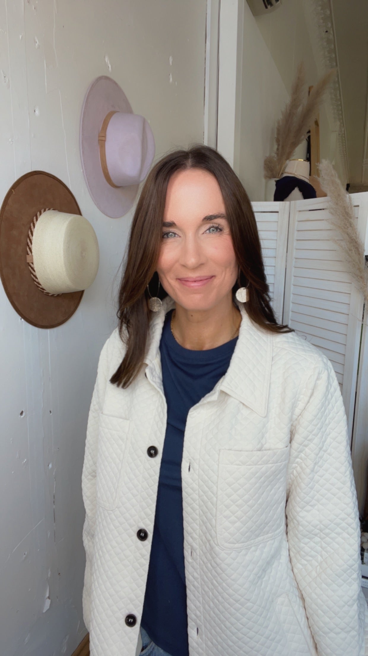 Jenna's Quilted Button Down、mySite、garagedoors4me