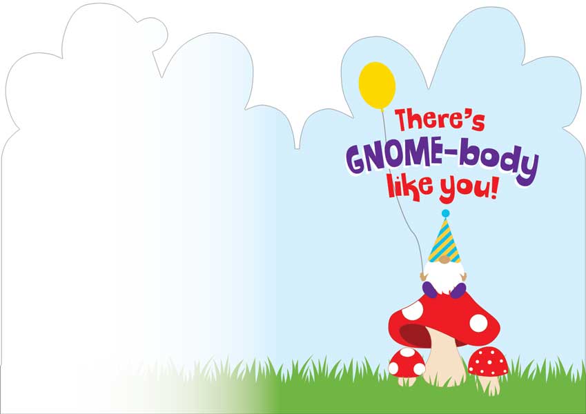  Note Card - Gnome Foil、mySite、ghnorth