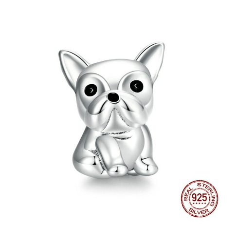 Dog Charm Collection Pandora Style Charms Sterling Silver Boston, Frenchie, Chi, Schnauzer, Puppy、mySite、g9winljtr