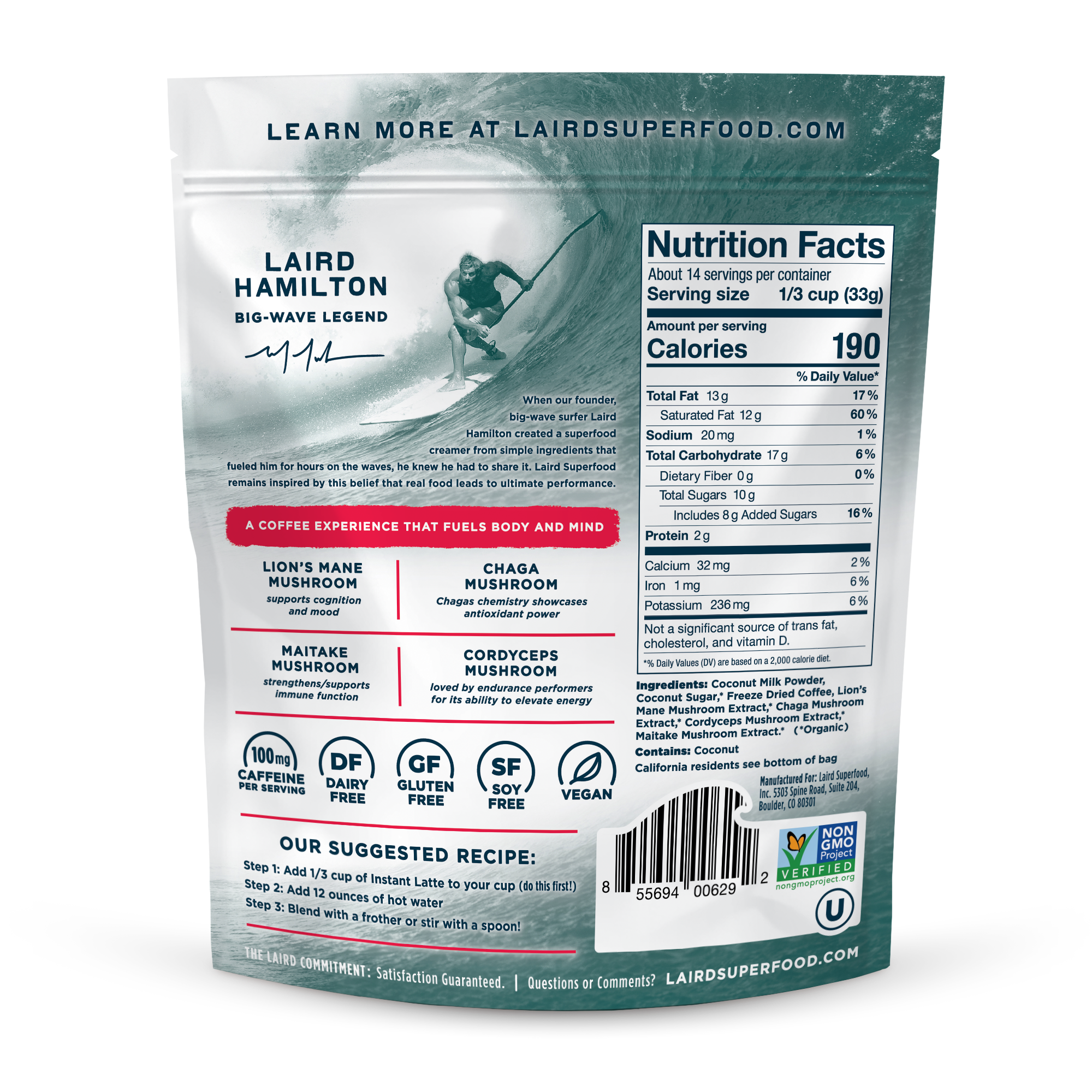 Sweet and Creamy Instant Latte with Adaptogens、mySite、gigharbornorthrealestate