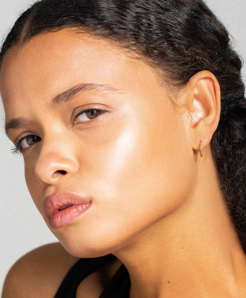 Aya Mini Creole 18ct Gold Plated、mySite、botmansion