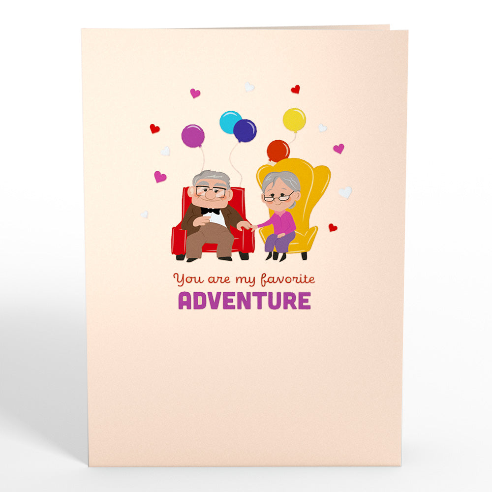 Disney and Pixar Up My Greatest Adventure Valentine Pop-Up Card、mySite、solidvoid