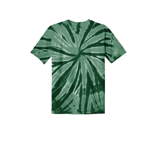 Port & Company Youth Tie-Dye Tee - Forest Green、mySite、noshort
