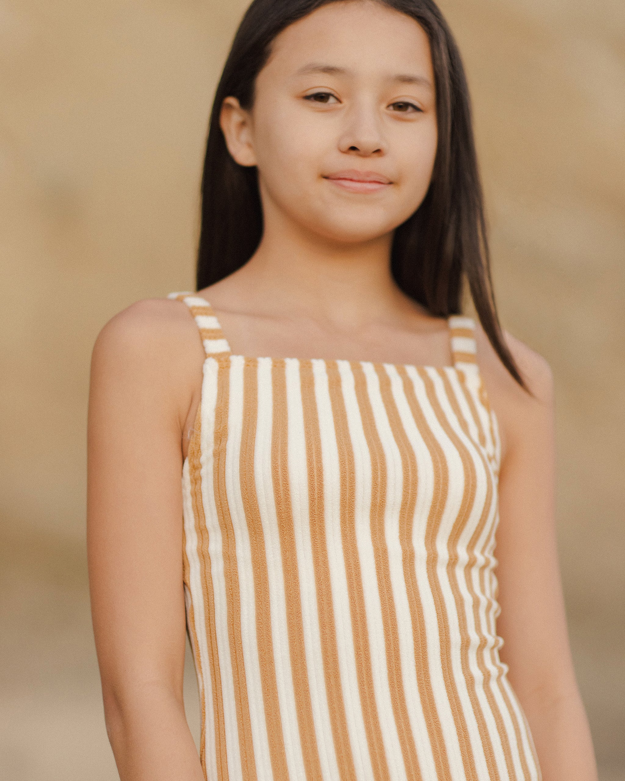  Square Neck One-Piece | Marigold Stripe、mySite、layawaytickets