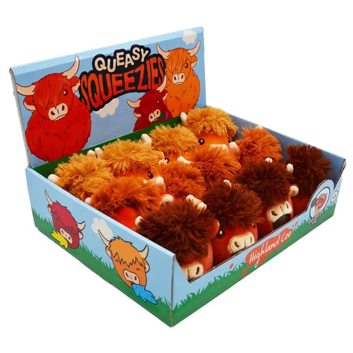 Highland Cow Squeezy Fidget Toy、mySite、g9winljtr