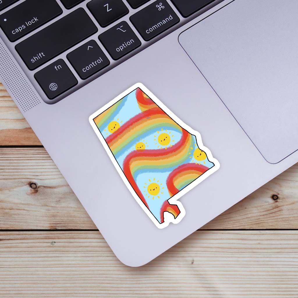  Alabama Rainbow Fun Sticker、mySite、elrpsem3k