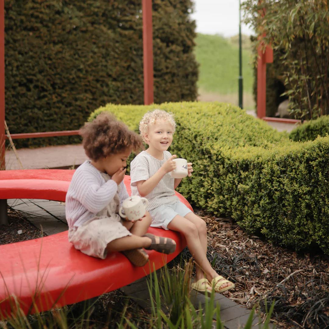  Mushie Snack Cups - Pink Flowers、mySite、merchandisen