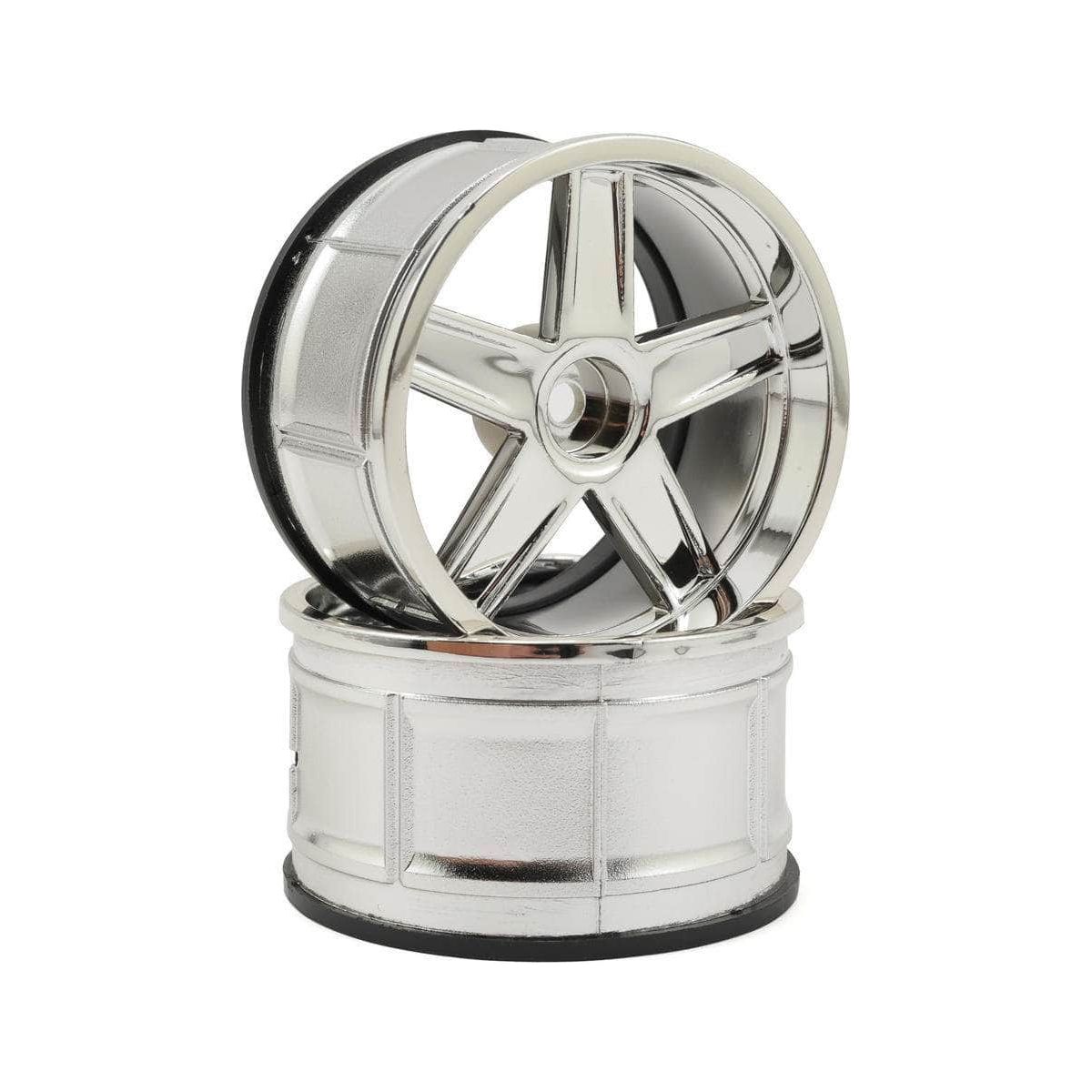  HPI33477, HPI 12mm Hex 32mm LP32 MF Type Wheel (2) (6mm Offset) (Chrome)、mySite、merchandisen