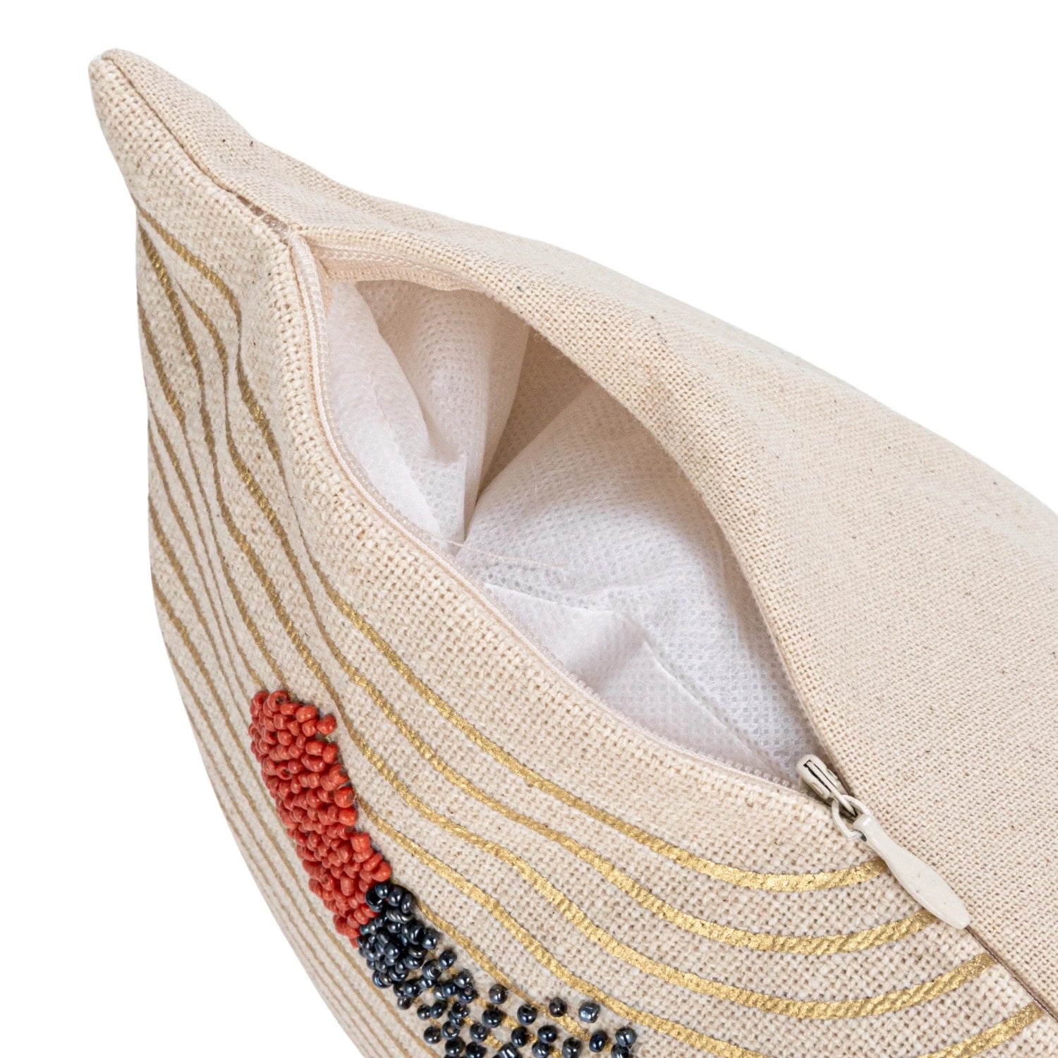  Cotton Slub Printed Lumbar Pillow、mySite、elrpsem3k